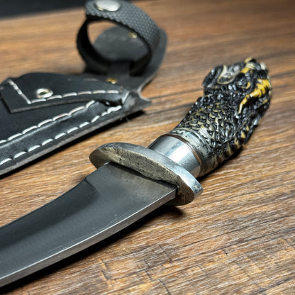 hunting knife nylon sheath hand stitched secure fit complete gear set